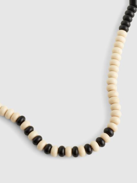 Madewell Semiprecious Coral Beaded Choker Necklace