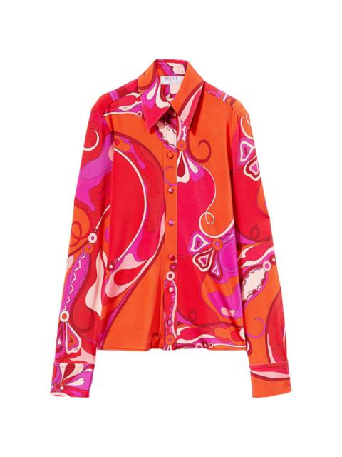 PUCCI Orchidee-print shirt