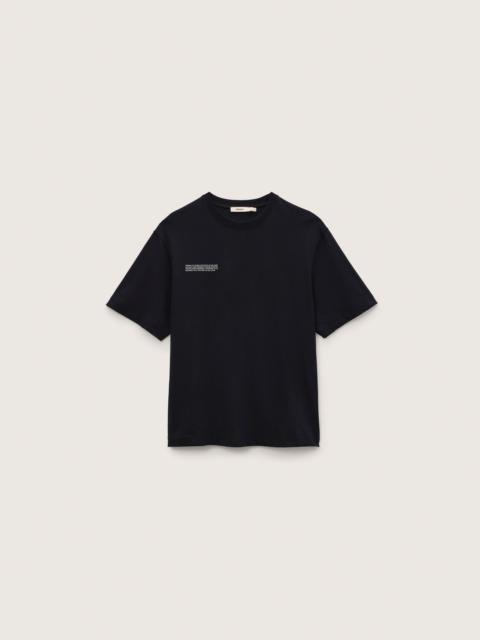 PANGAIA Mens Midweight T-Shirt - Black