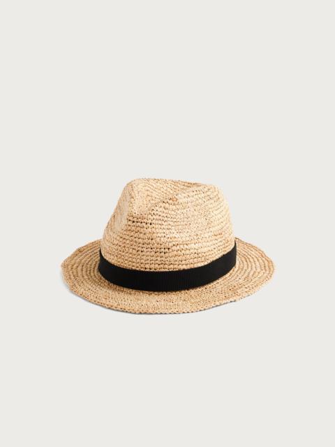 J.CREW Packable straw hat