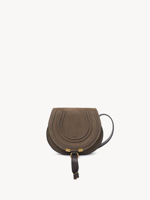 Chloé SMALL MARCIE SADDLE BAG IN NUBUCK LEATHER