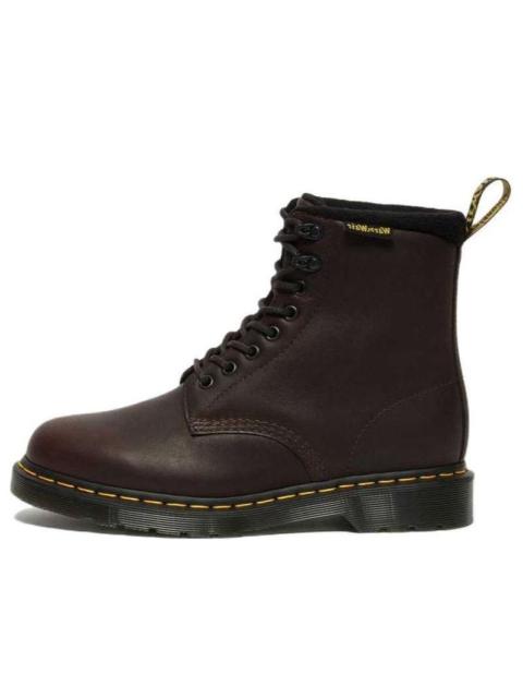 Dr. Martens 1460 Pascal Warmwair Leather Lace Up Boots 'Dark Brown' 27816201