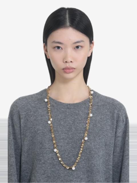 N°21 NECKLACE WITH SMALL GOLDEN PENDANTS
