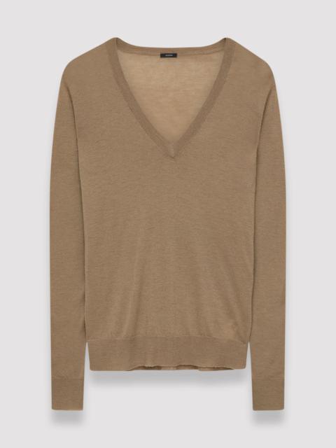 JOSEPH Cashair V Neck Jumper