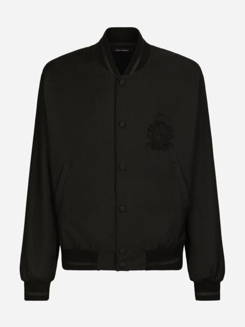 Dolce & Gabbana Nylon jacket with heraldic DG patch