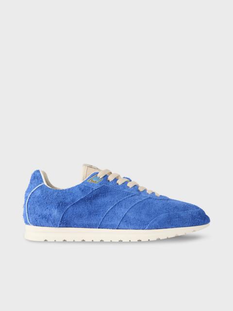 Paul Smith Blue Suede 'Minky' Trainers