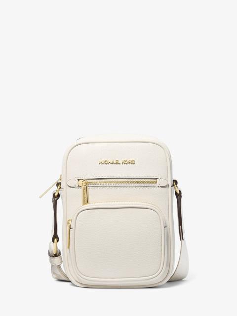 MICHAEL KORS Jet Set Medium Leather Crossbody Bag