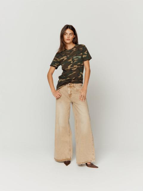 House of Sunny CLASSIC SAND WIDE LEG DENIM