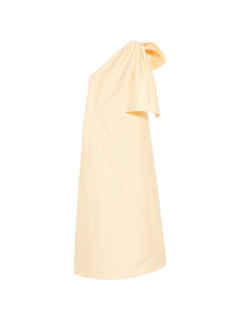 BERNADETTE Winnette one-shoulder bow maxi dress