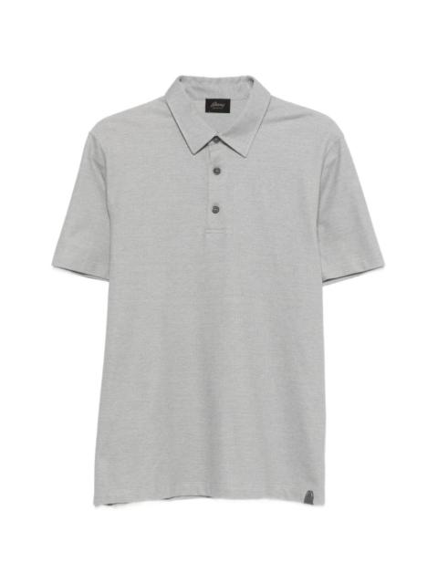 Brioni buttoned polo shirt