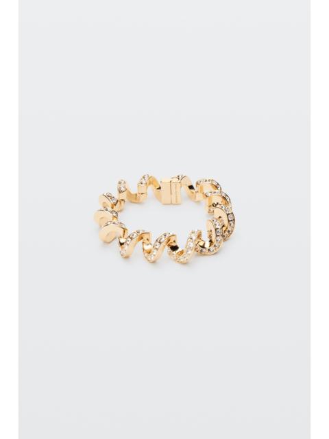 Alexander Wang crystal coil bracelet