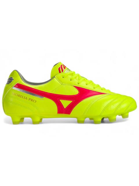 Mizuno Mizuno Morelia II Pro MD Safety Yellow Fiery Coral Galaxy Silver
