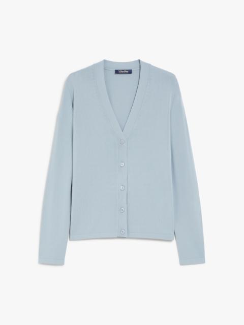 'S Max Mara CANAPA Viscose crepe cardigan