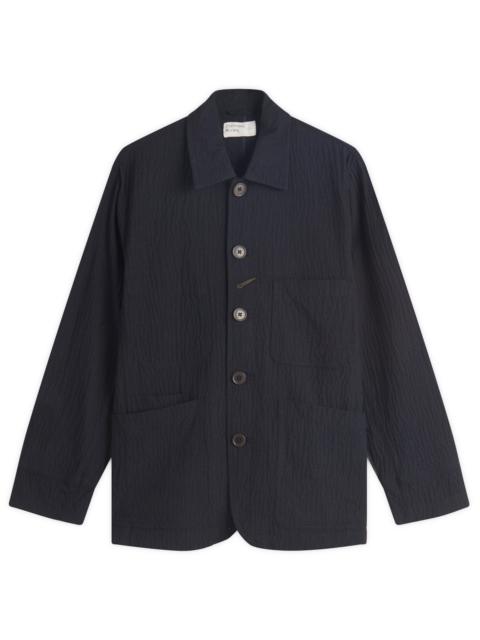 Universal Works Universal Works Ospinal Cotton Seersucker  Bakers Jacket