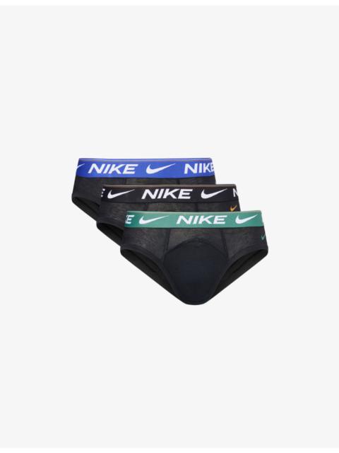 Nike Ultra Comfort Pack of Three Jersey Hip Briefs