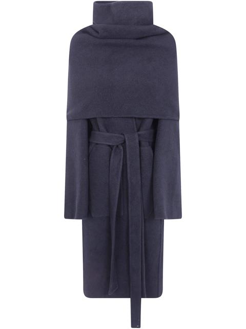 Rick Owens Coat Cowl