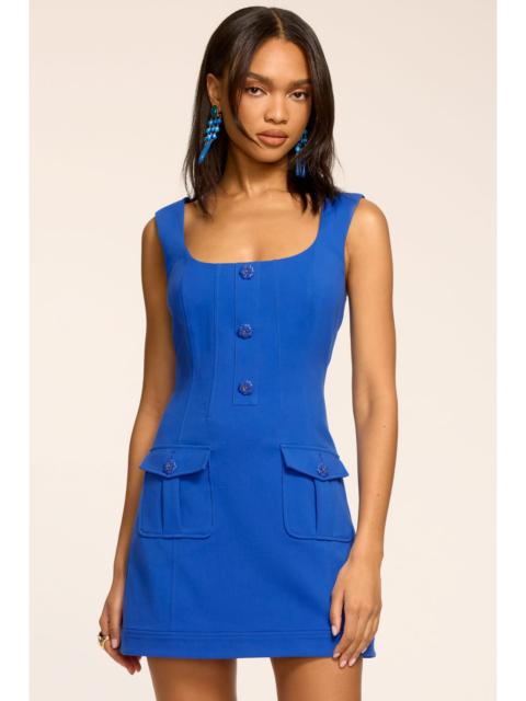 RAMY BROOK Azalea Tailored Scoop Neck Mini Dress