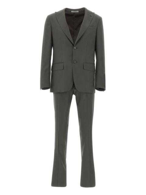 CORNELIANI peak-lapels wool suit