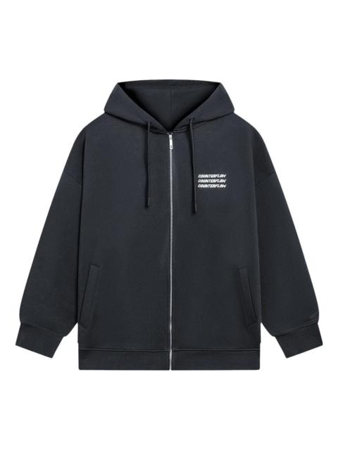 Li-Ning Counterflow Triple Logo Hooded Jacket 'Black' AWDSI25-2