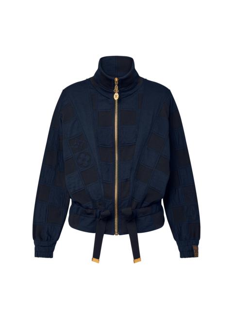 Louis Vuitton Quilted Damier Zip-Up Jacket