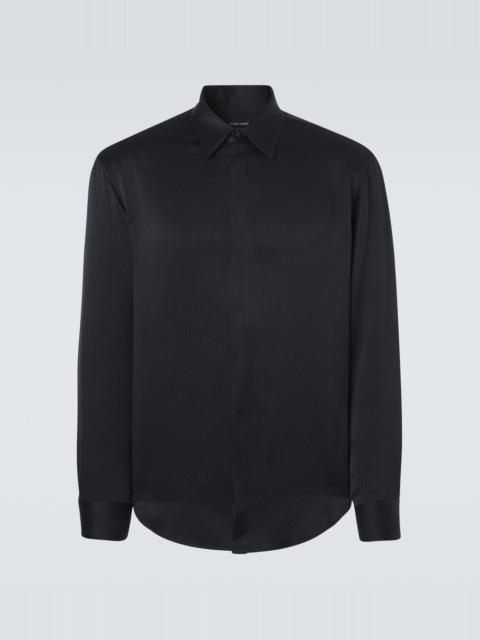 GIORGIO ARMANI Silk shirt
