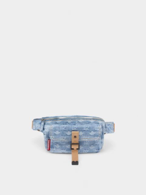 DSQUARED2 D2 MONOGRAM BELT BAG