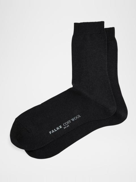 FALKE Cashmere & Wool-Blend Cozy Socks
