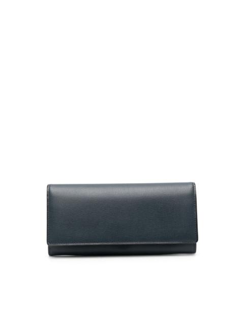 Valextra Continental leather wallet