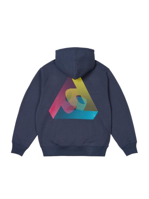 PALACE 3P FADE HOOD NAVY