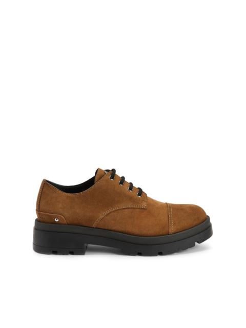 Giuseppe Zanotti Lapley logo-plaque Derby shoes