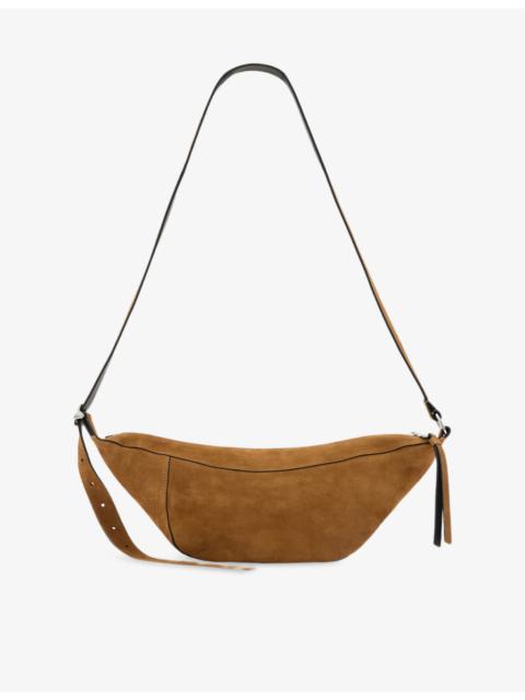 ALLSAINTS Esme Suede Crossbody Bag