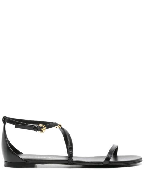 Alexander McQueen ankle-strap leather sandals