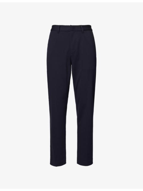 EMPORIO ARMANI Tapered-Leg Stretch-Woven Trousers