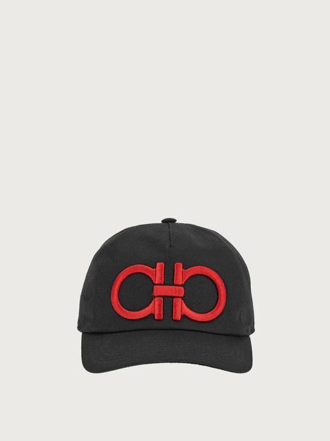 FERRAGAMO GANCINI BASEBALL CAP