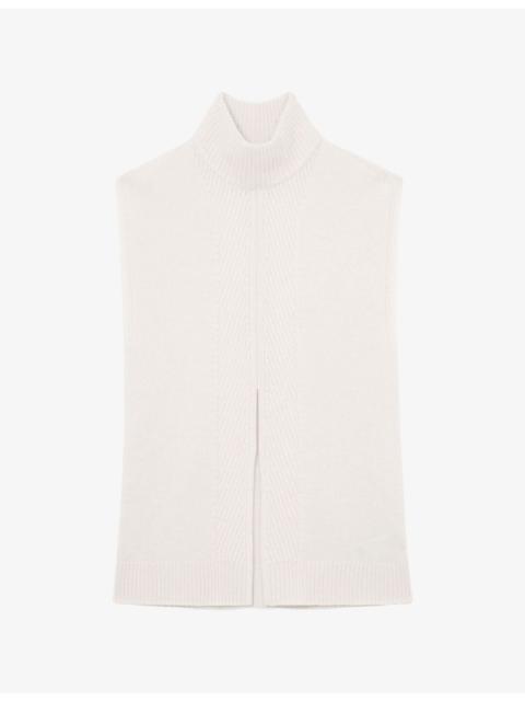 REISS Reiss x Atelier Piper Sleeveless High-Neck Cashmere Top