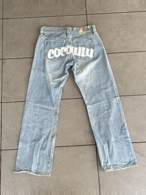Other Designers Vintage CO & LU Iconic Japanese Brand Faded Blue Jeans