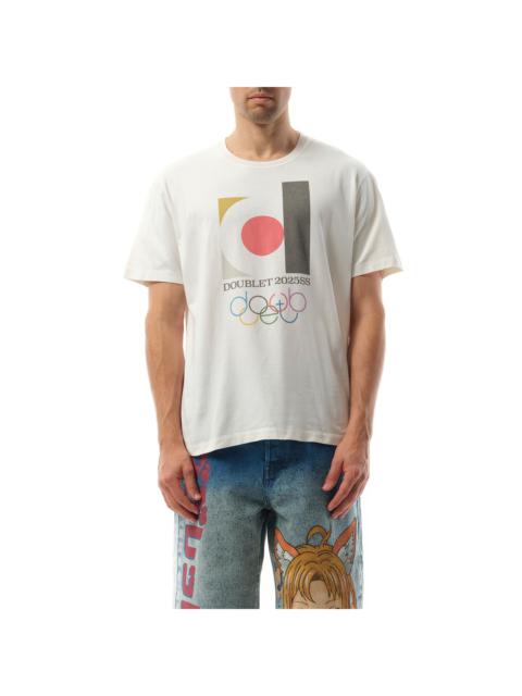 doublet Doublet 2025SS Logo T-Shirt in White