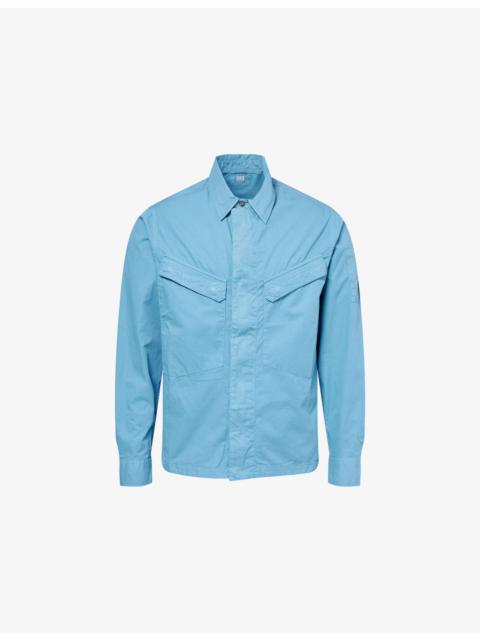 C.P. Company F-Zip Regular-Fit Cotton Overshirt