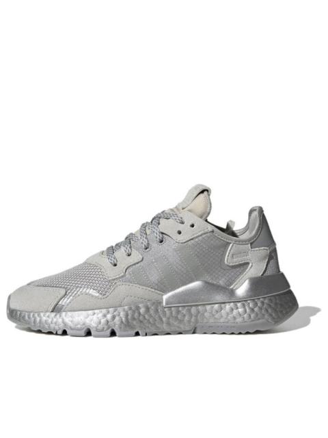 (WMNS) adidas Nite Jogger 'Grey Silver Metallic' FW5466