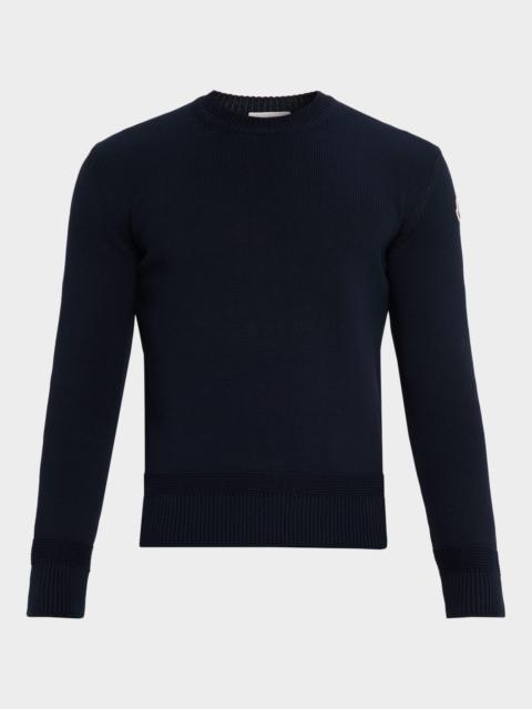 Moncler Men's Knit Crewneck Sweater