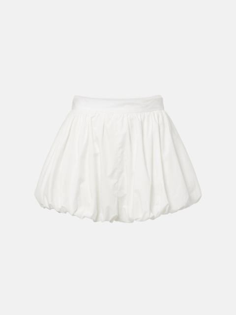FAITHFULL Arras gathered cotton shorts