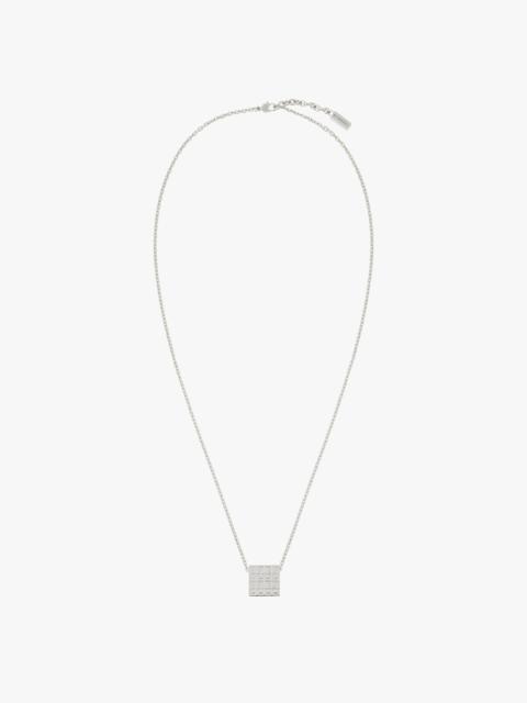 Givenchy G SQUARE RING WITH CHAIN