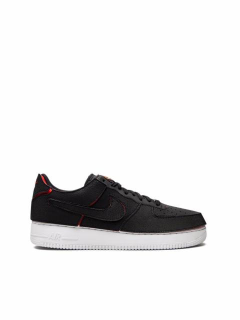 Air Force 1/1 "Black/Chile Red" sneakers