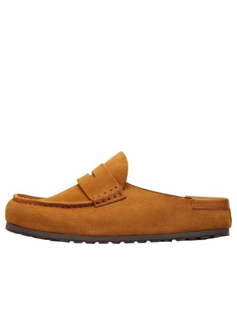 BIRKENSTOCK Birkenstocks Naples Wrapped Suede Nubuck 'Mink' 1032122
