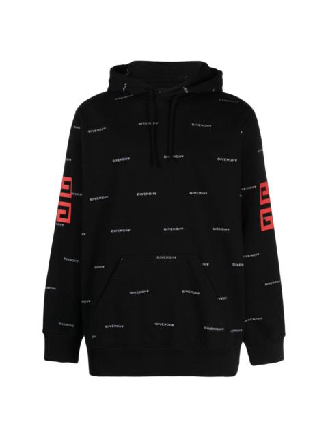 Givenchy 4G-print cotton hoodie