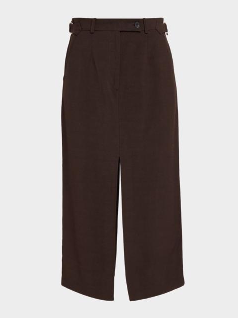 CO Tailored Slit Midi Pencil Skirt
