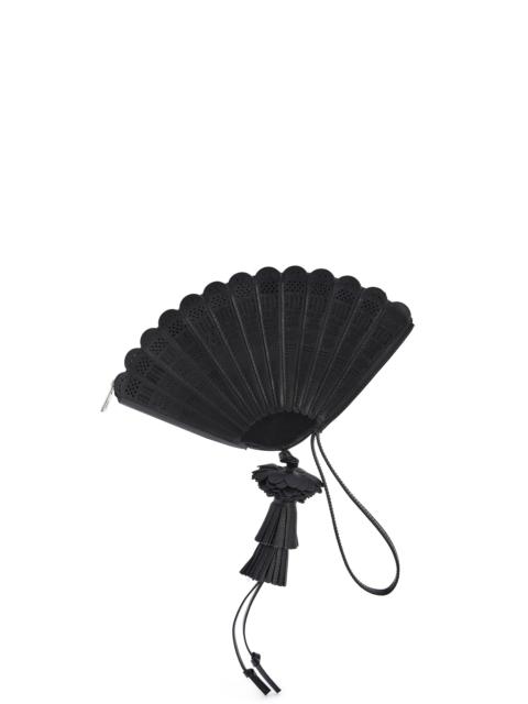 Loewe Fan Clutch bag in box calfskin