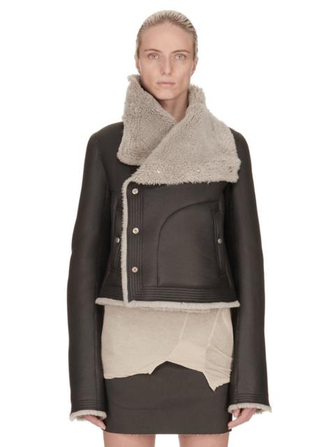 Rick Owens Sheepskin biker jacket
