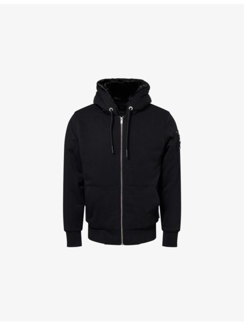 MOOSE KNUCKLES Classic Bunny Padded Cotton-Blend Hoody