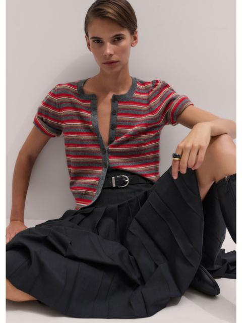 ME+EM Buttoned Knit Tee
